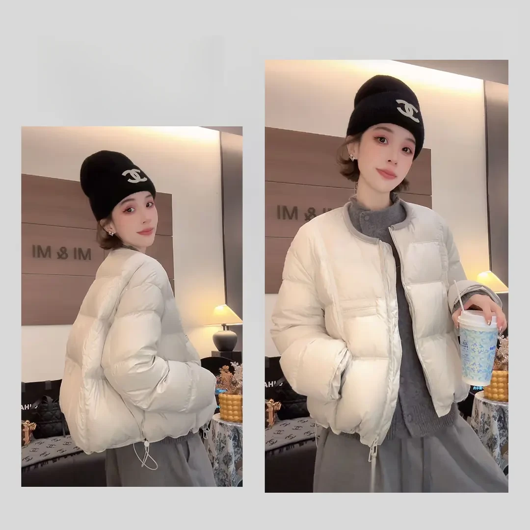 2025 秋冬上新”90白鸭绒“双拉链羽绒龟背外套 2502-320