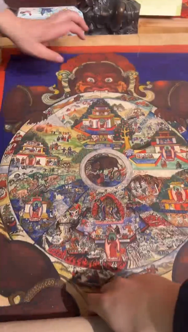 卷轴画卷轴画奥奥的唐卡