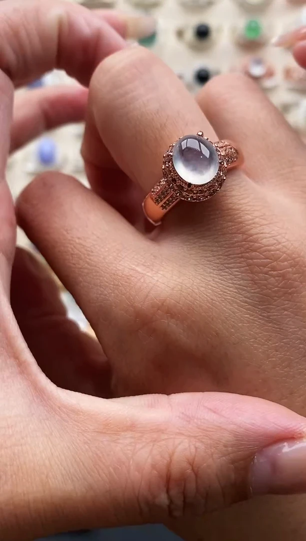 未镶嵌戒指翡翠缅甸天然A货翡翠2 6-6