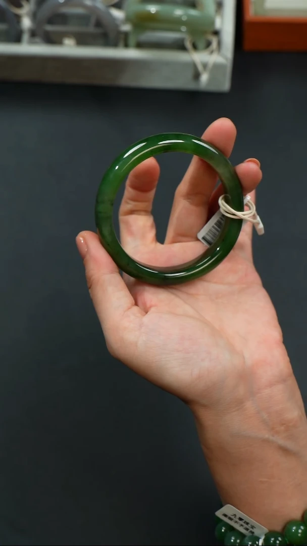 和田玉手镯未镶嵌A0049-58