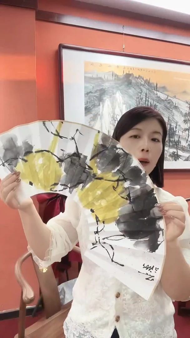 国画刘新/国画/扇面