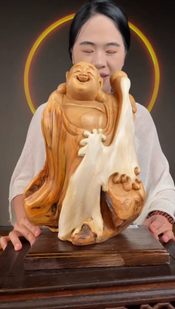 柏木（崖柏）手工摆件,先抢先得! 编号:90