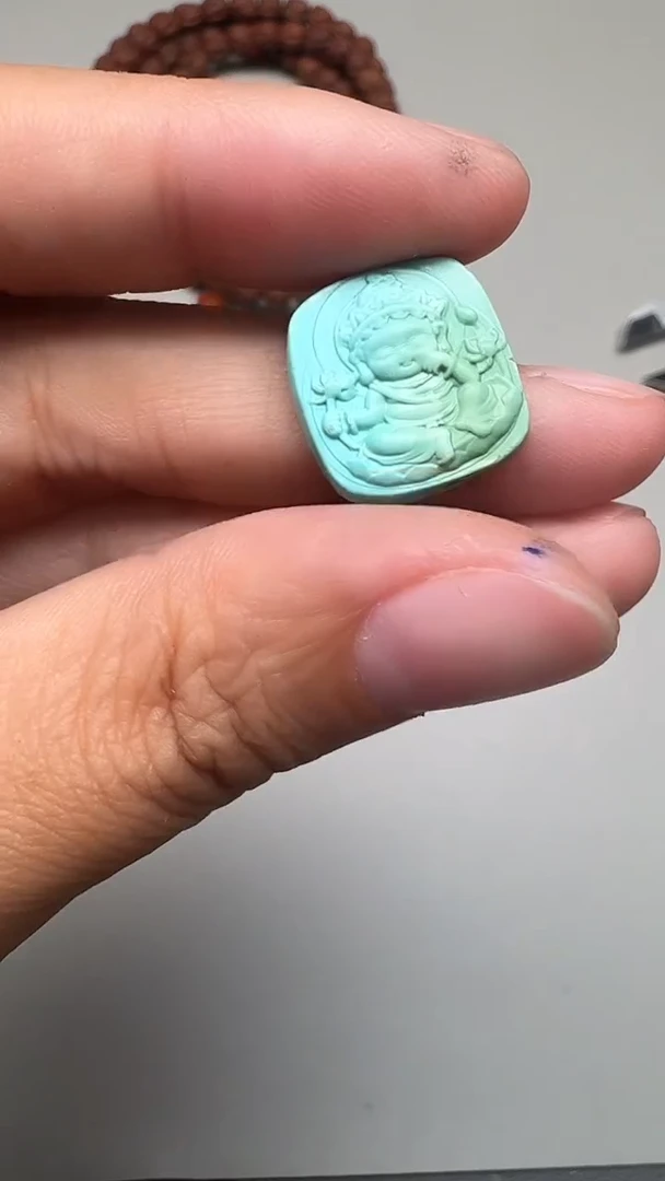 未镶嵌绿松石12松石牌子