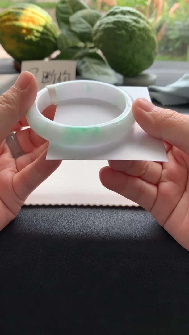 未镶嵌手镯翡翠56.5正圈Y1419买断