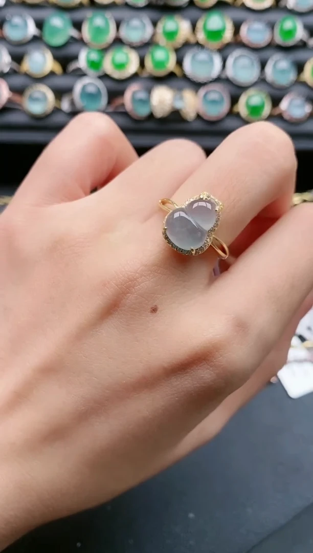 【闪购商品】翡翠戒指银S925镶嵌111111