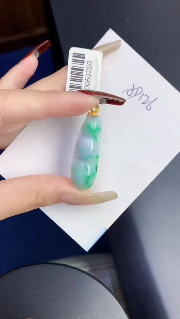 【闪购商品】翡翠颈饰18K金镶嵌000000000