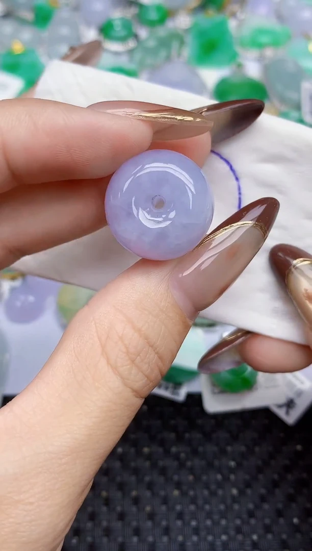 颈饰未镶嵌翡翠4   天然翡翠A货  百元以上9米证书费自理