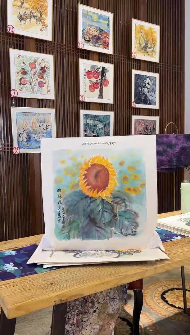 版画耿玉琨名章限量版画S