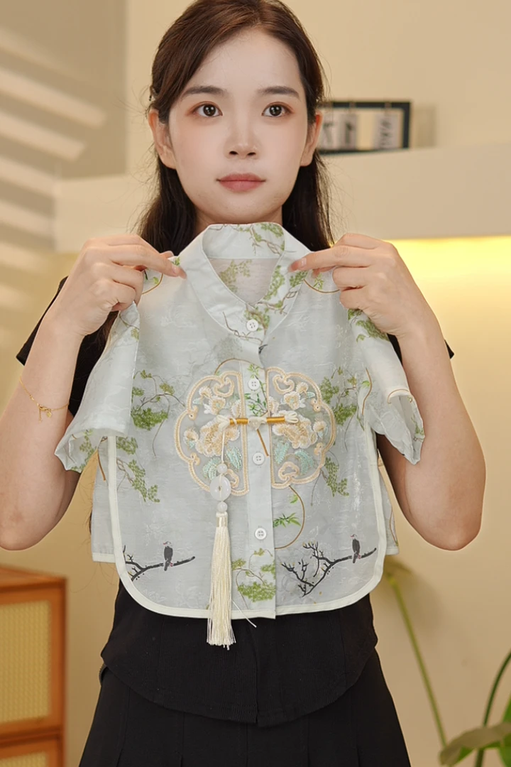 夏季新款新中式儿童潮流设计款男童女童套装SXT1064