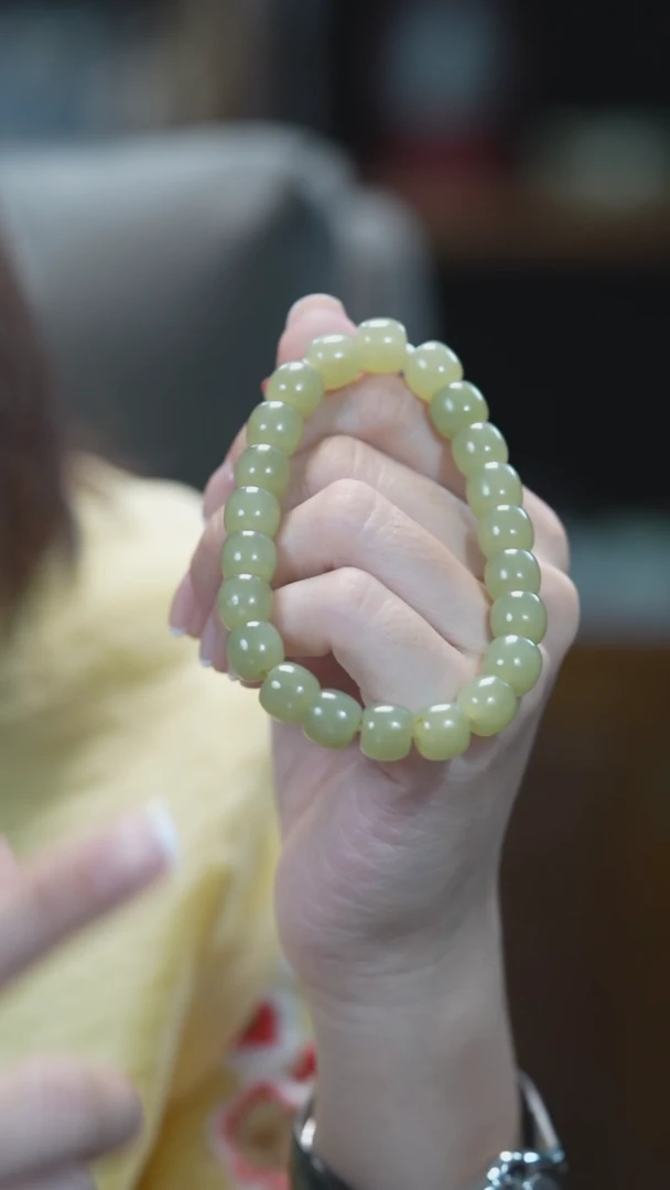未镶嵌手串和田玉手串 卡10