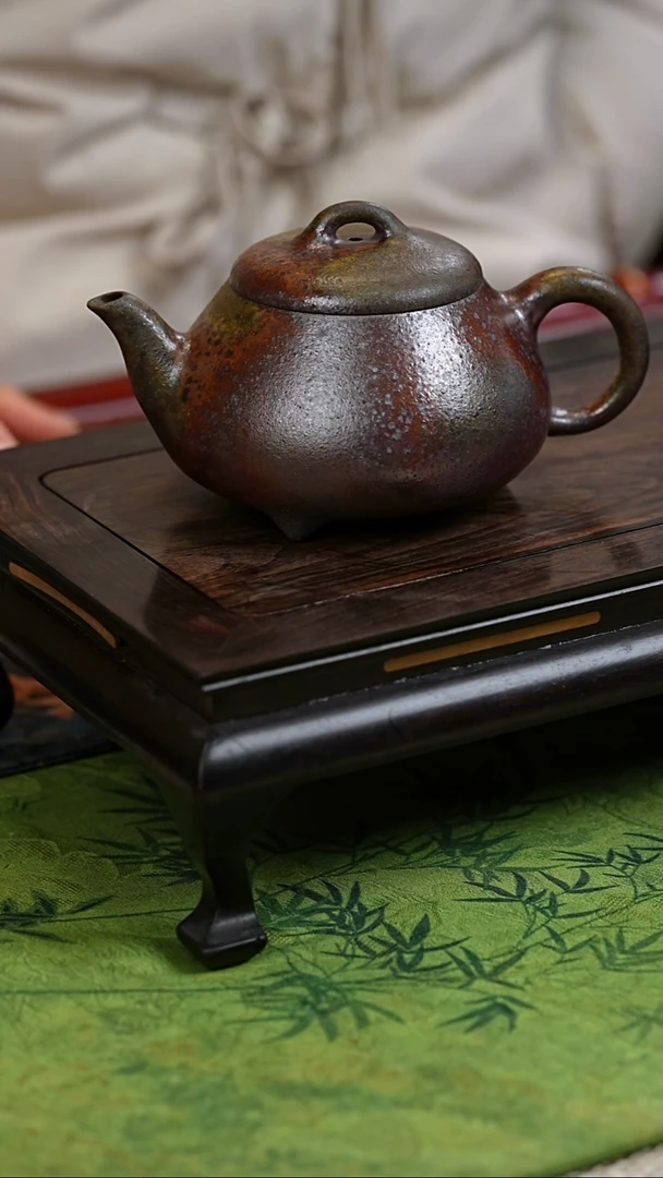 茶壶紫砂L****?汉棠石瓢 180天青泥