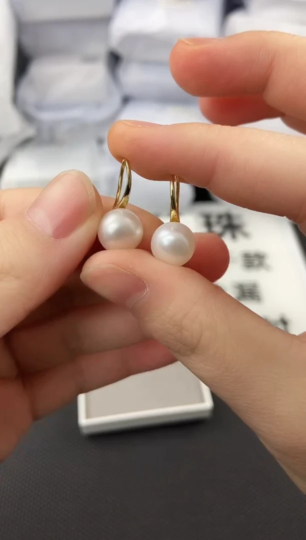 未镶嵌耳饰淡水珍珠ed1032