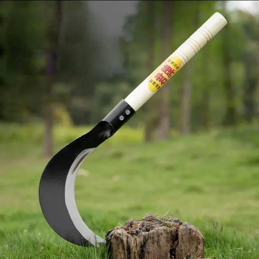 锰钢加厚割麦子割水稻开荒户外多功能工具