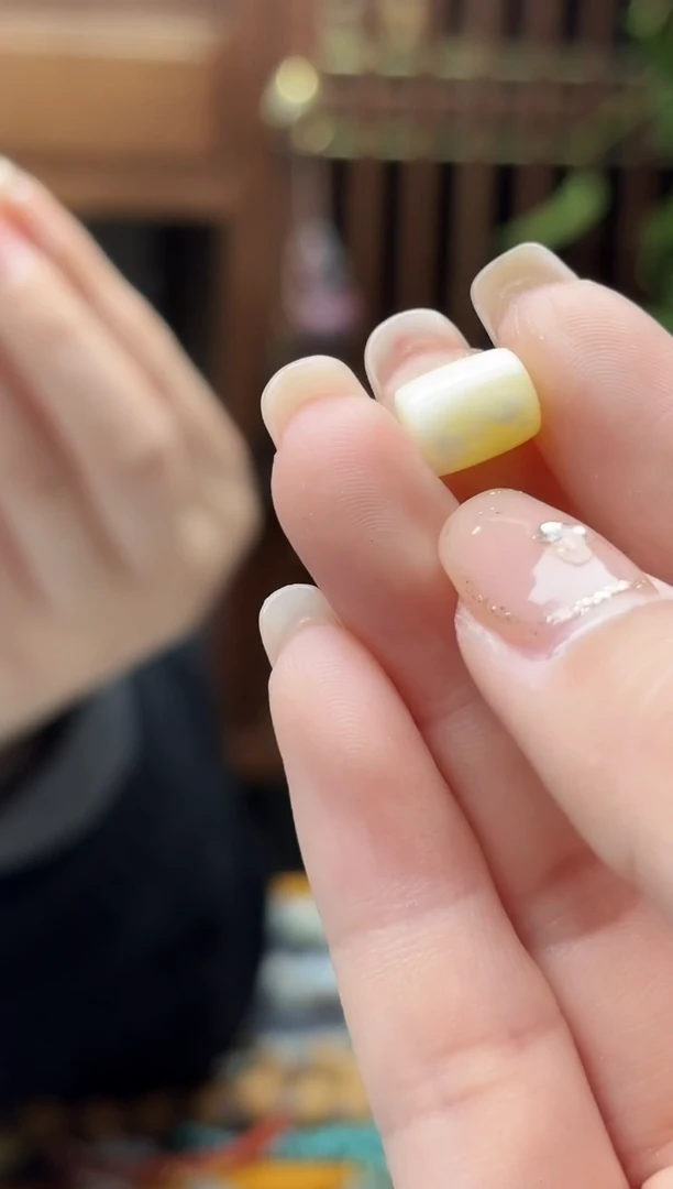裸石蜜蜡未镶嵌?***?蜜蜡桶珠配饰7*10mmGW
