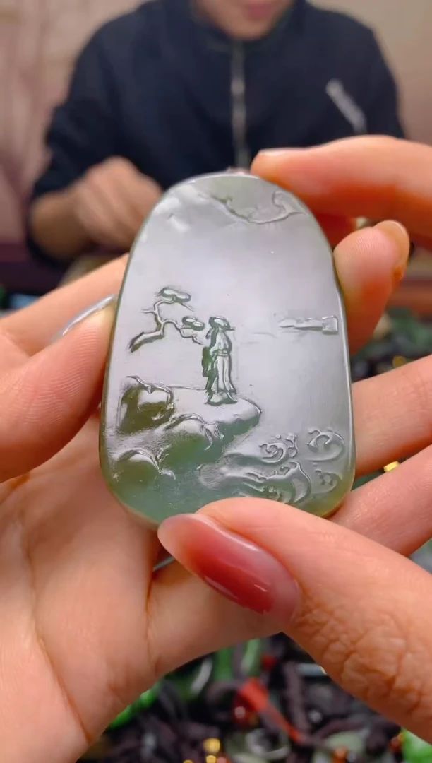 颈饰未镶嵌和田玉1