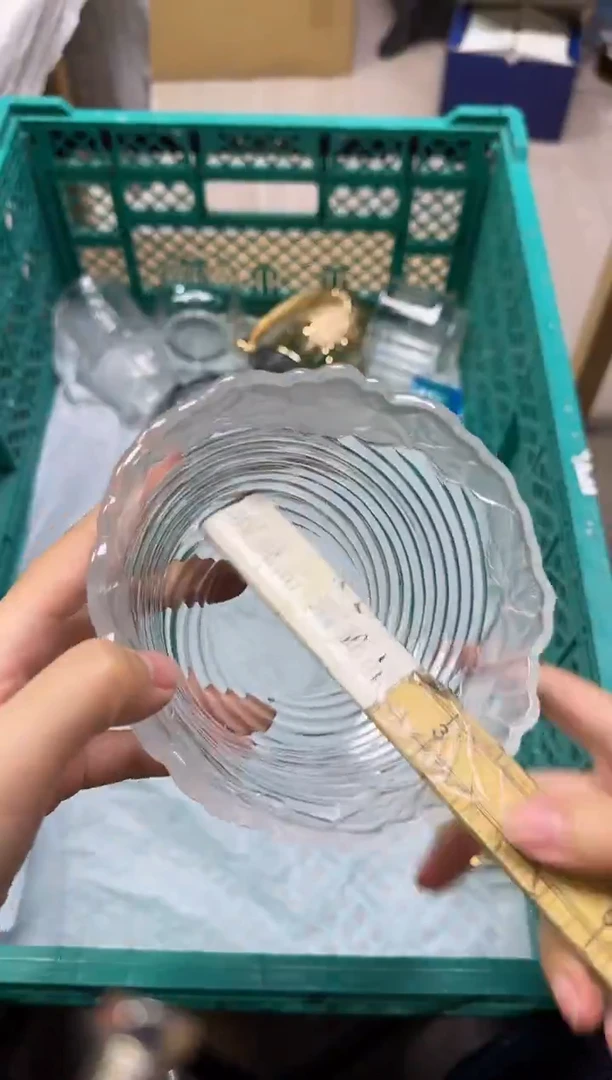 手工艺品玻璃菩*625瑕疵