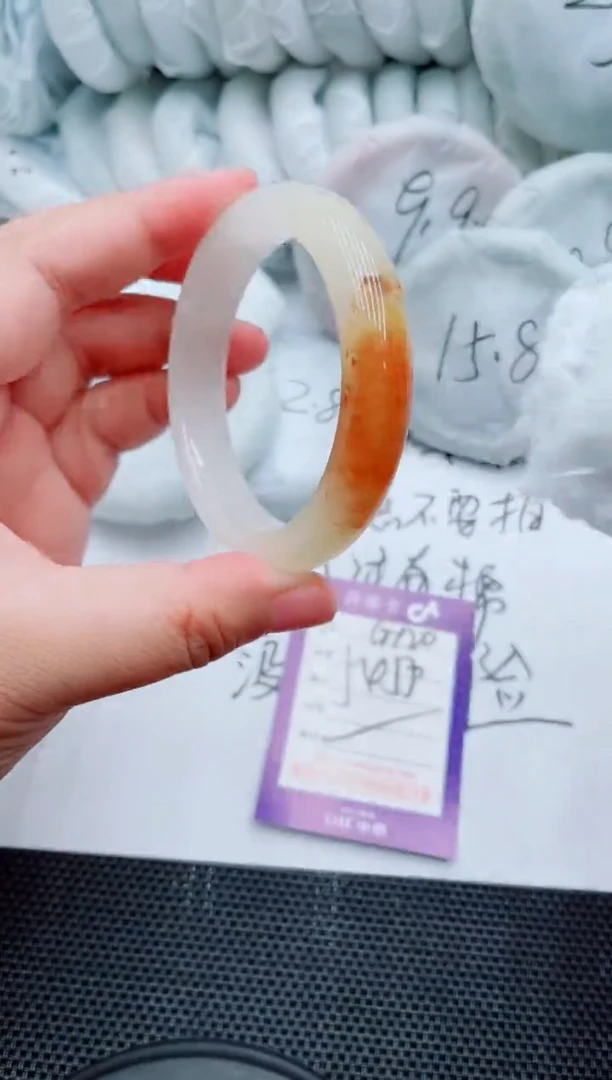 石英质玉手镯未镶嵌G120-55-55