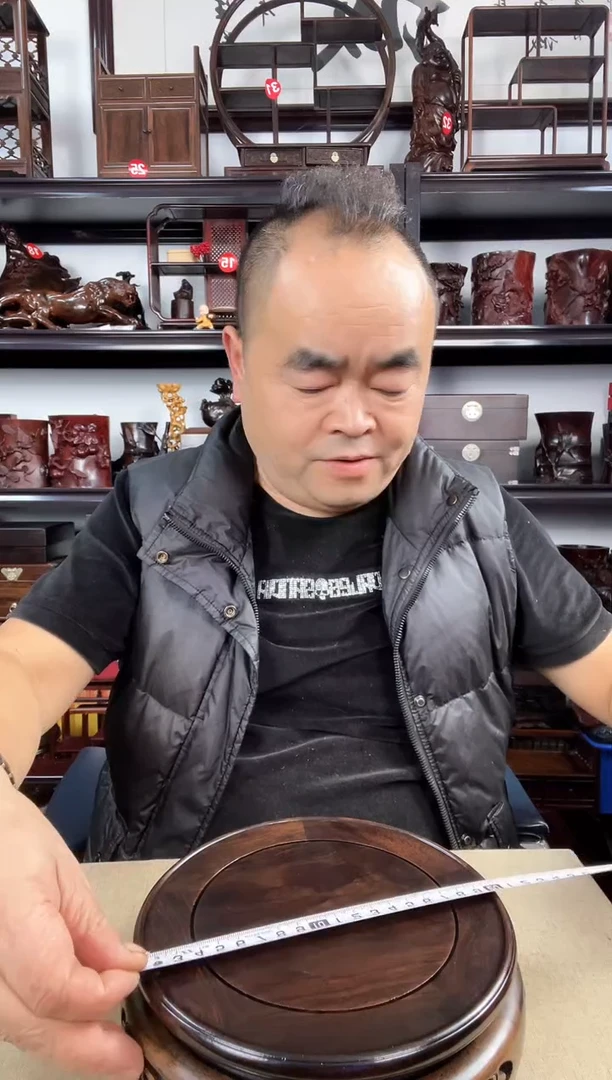 木老李红木工艺品18细花