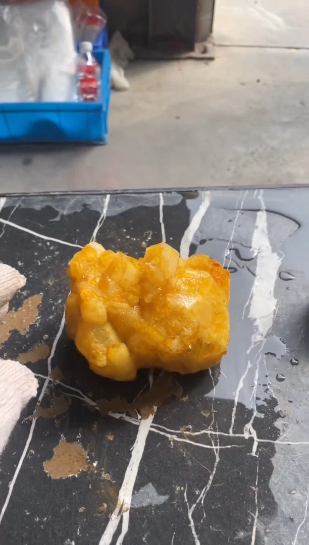 【闪购商品】黄晶原石未镶嵌天然黄水晶原石摆件