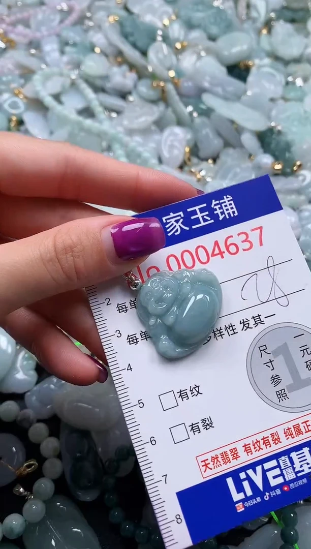 颈饰未镶嵌翡翠4637