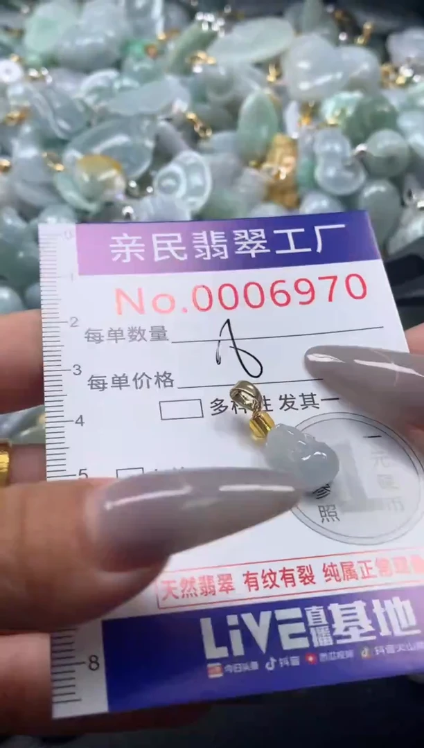 颈饰未镶嵌翡翠6970