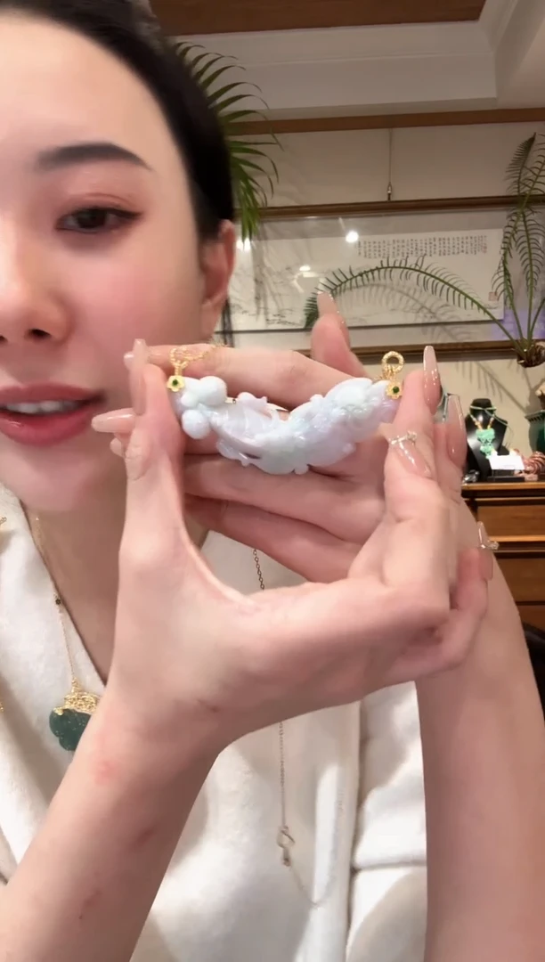 【闪购商品】翡翠颈饰未镶嵌国风