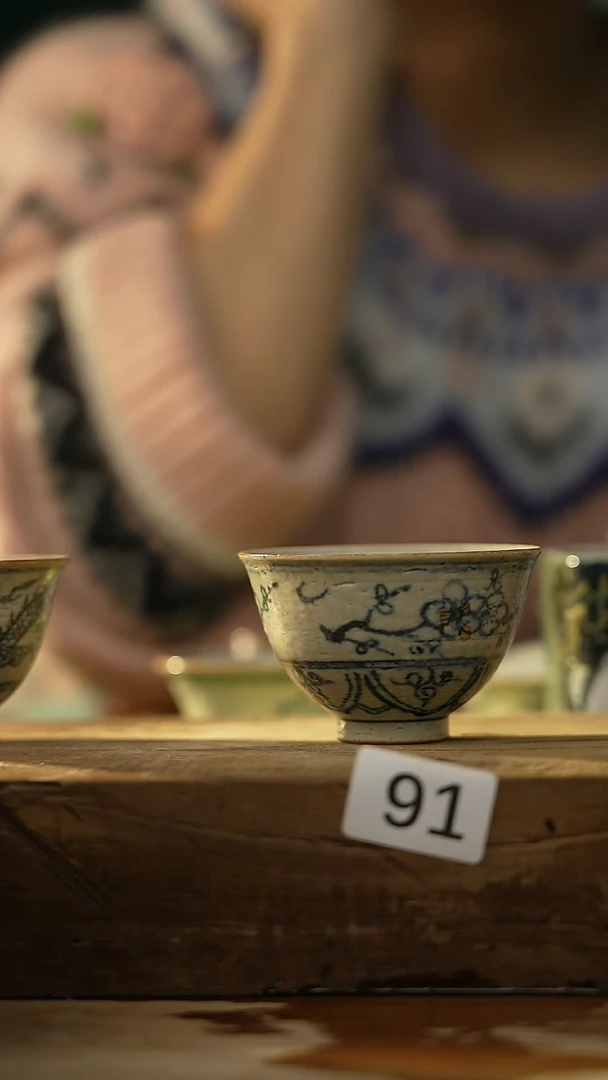 【闪购商品】瓷片尓晓东 设计师款 青花系列 主人杯