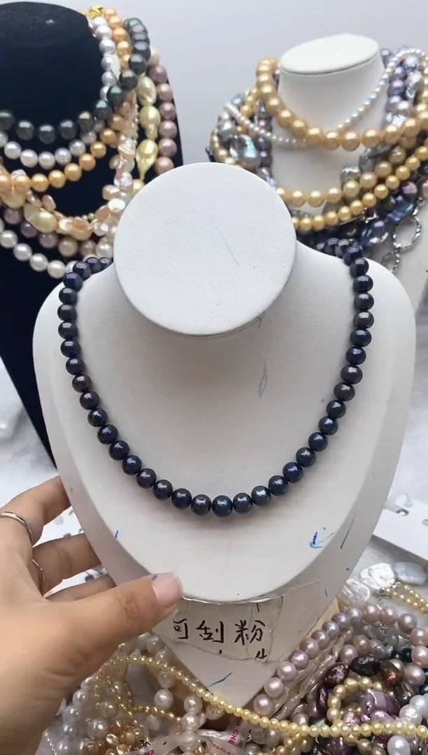 【闪购商品】淡水珍珠颈饰钛钢221