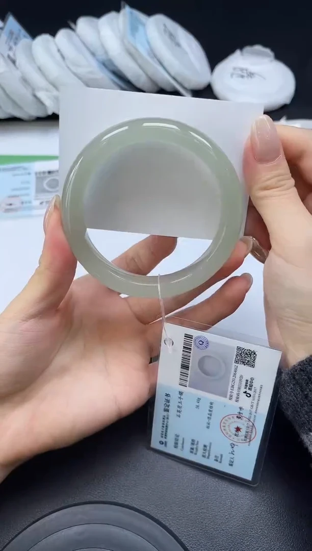 未镶嵌手镯石英质玉065-5960