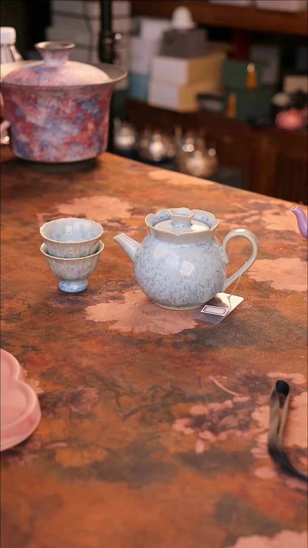 【闪购商品】陶瓷茶具（无礼盒无茶盘）@@A11975