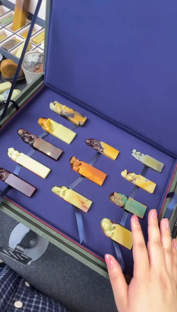 青田石用****9十二生肖雕钮