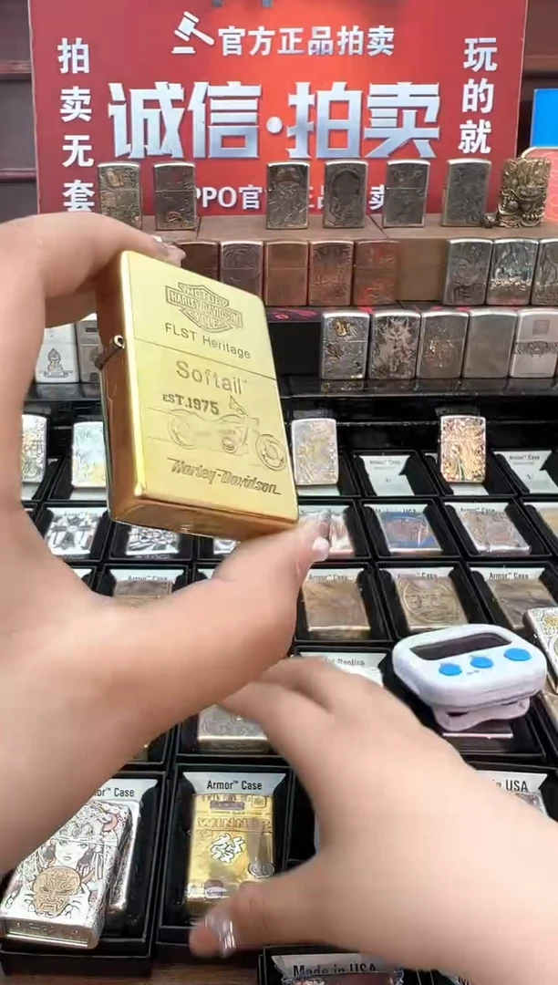 镜面1937黄铜哈雷摩托