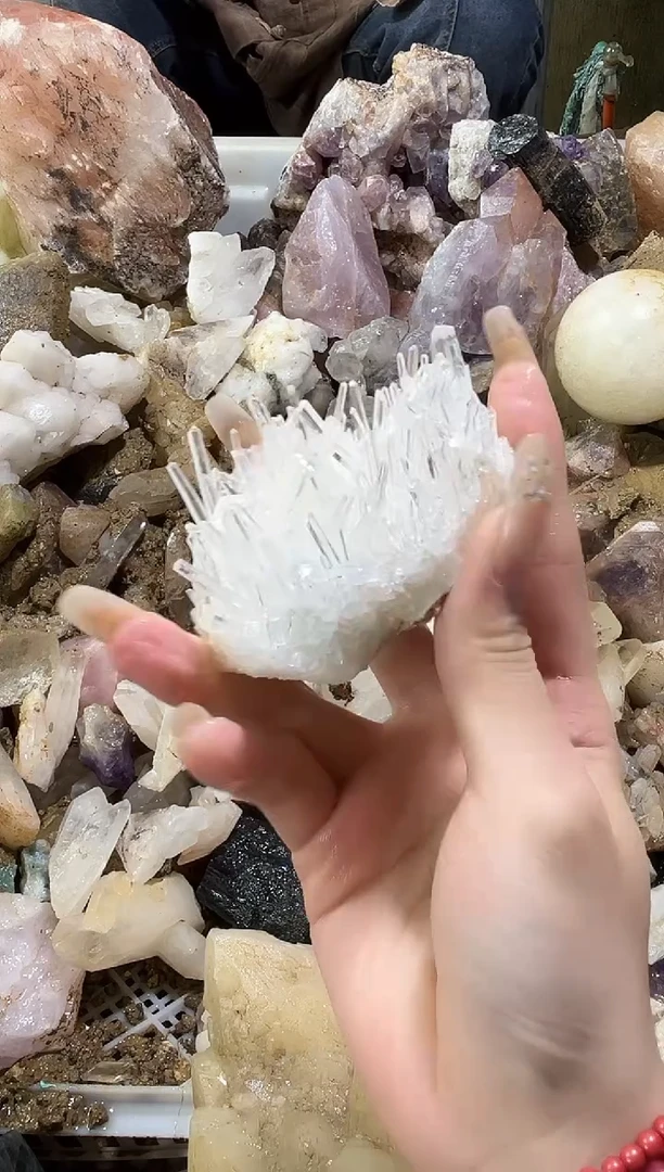 未镶嵌大型摆件（非配饰）水晶列姆利亚水晶簇