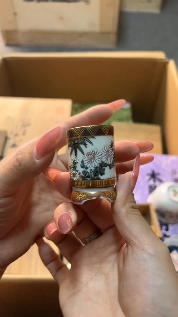 手工艺品玻璃麦丰瓷器88888