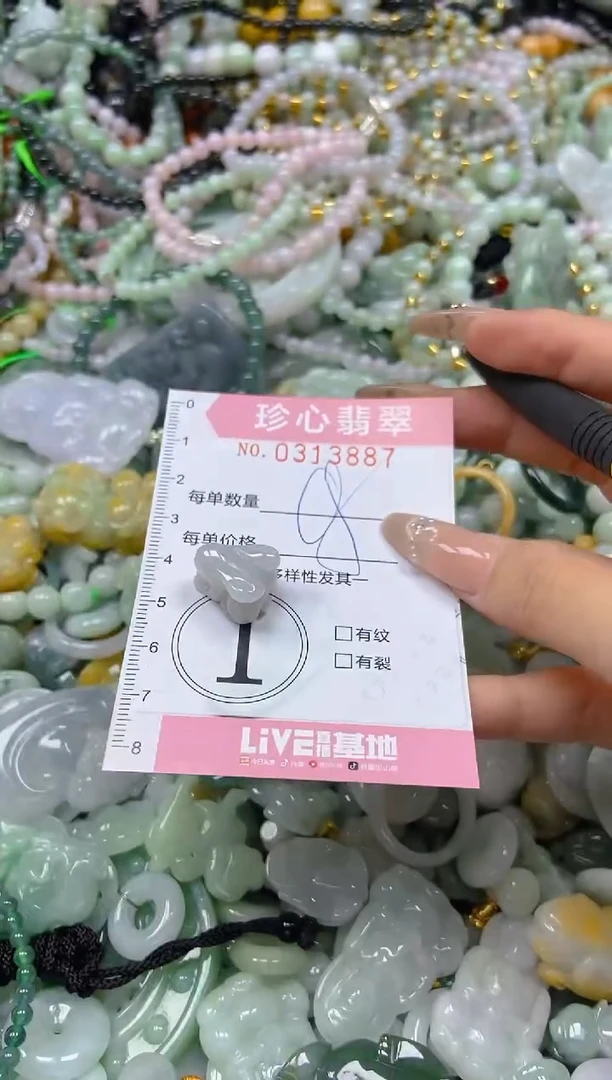 翡翠未镶嵌颈饰闪购0313887