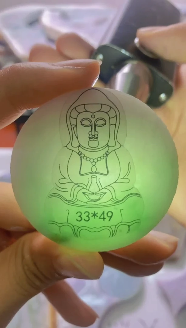 翡翠裸石天然缅甸翡翠A货696