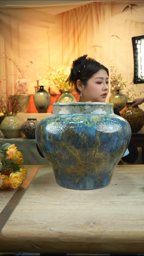 高度29口径21陶瓷花瓶