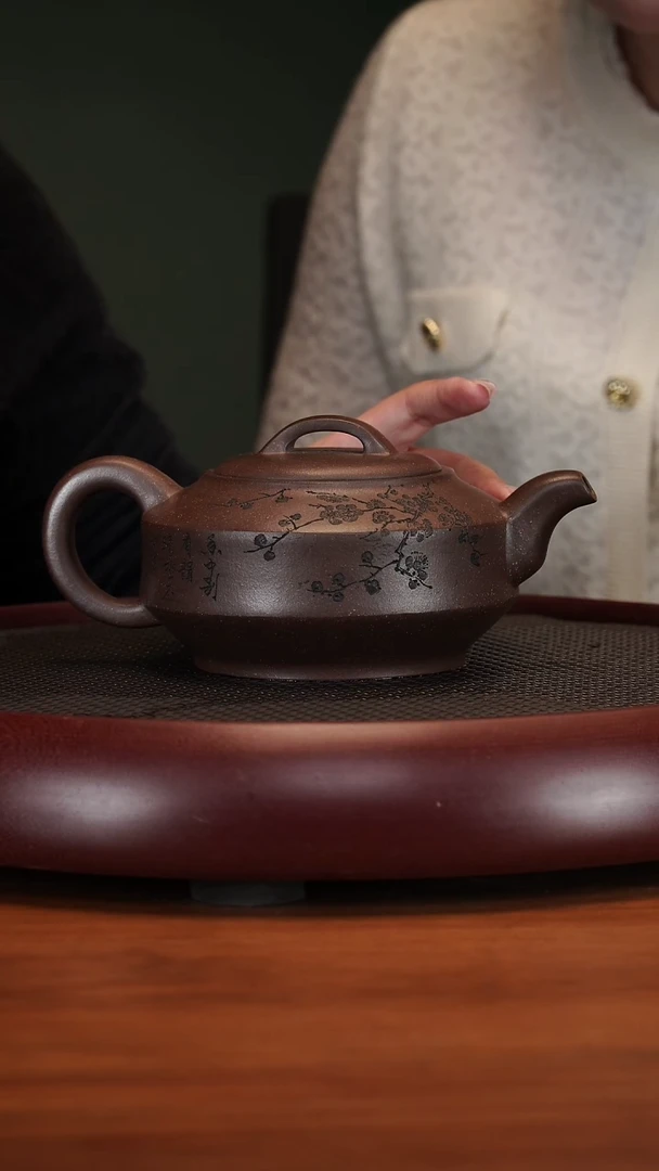 【闪购商品】紫砂茶壶2-33LCHSJH汉韵紫玉金砂580c