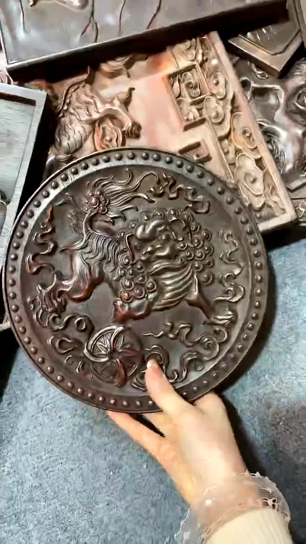 【闪购商品】木紫檀雕刻一物一拍以直播间为准