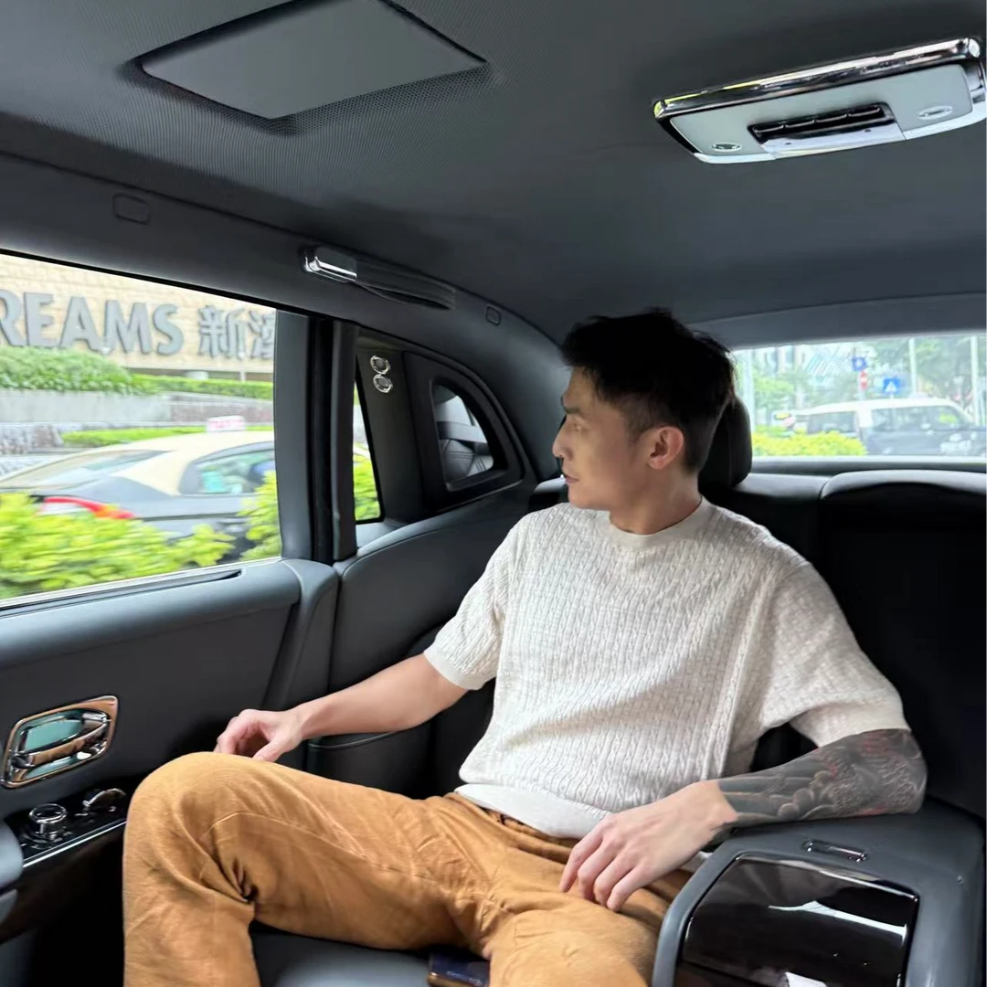 夏季新款老钱风针织圆领短袖舒适休闲百搭男女同款短袖