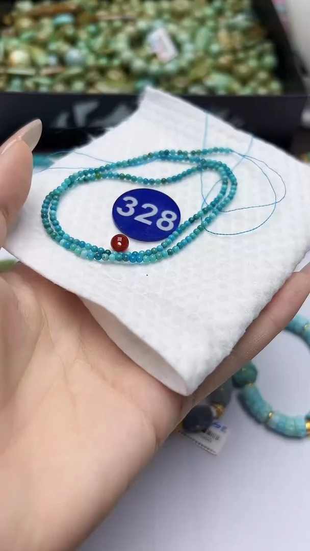 玛瑙/玉髓手串未镶嵌328