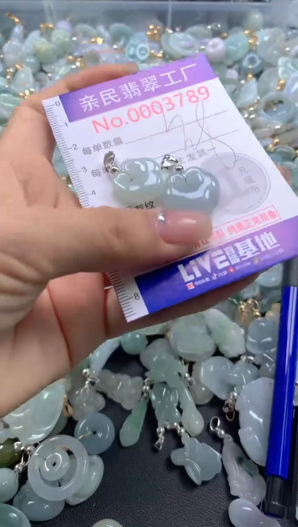 颈饰未镶嵌翡翠3789