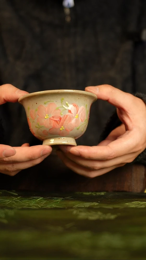 手绘手作茶器清尘手作茶器