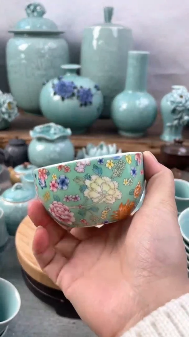 【闪购商品】特价 微瑕 慧仙青瓷