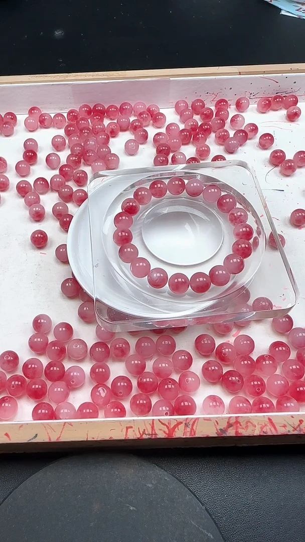 未镶嵌散珠玛瑙/玉髓盐源飘花N57卡10MM20颗