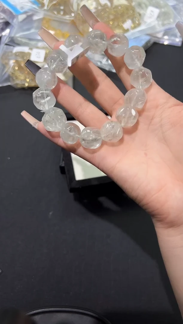 水晶手链未镶嵌36g多样性发其一【条】默认微瑕