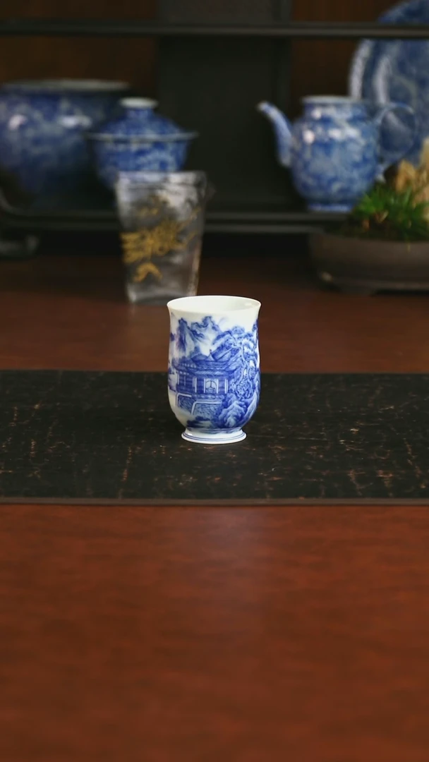 景德镇手工手绘的12