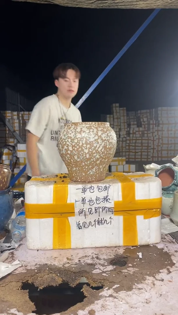 紫砂花盆紫砂花盆宜兴紫砂粗陶花盆16*21