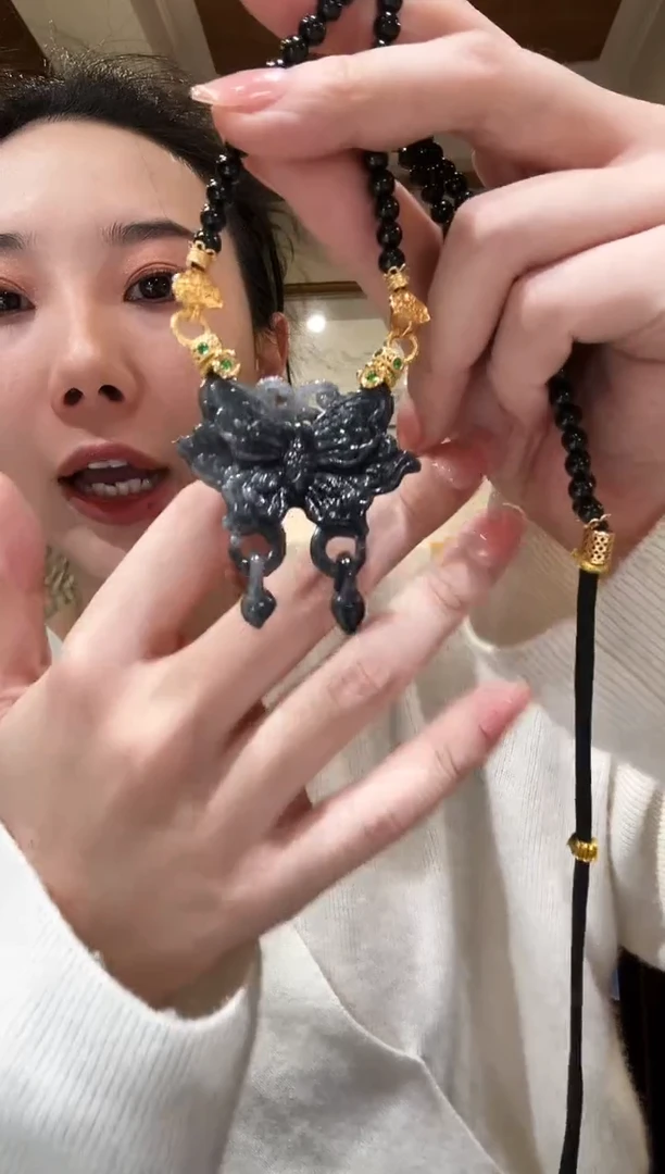 【闪购商品】翡翠颈饰未镶嵌国风