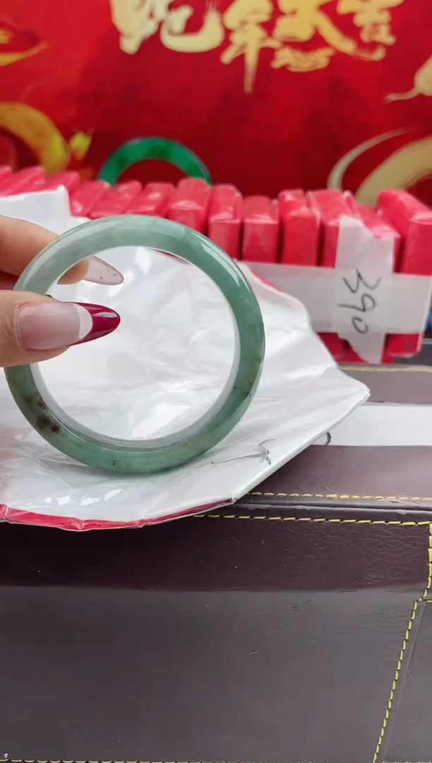 【闪购商品】翡翠手镯未镶嵌翡翠手镯（微瑕）6